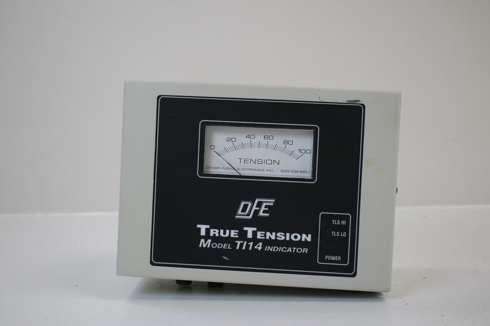 Dover Flexo Electronics DFE True Tension Model TI14 indicator