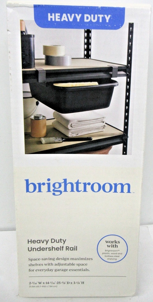 Brightroom Heavy Duty Undershelf Rail
