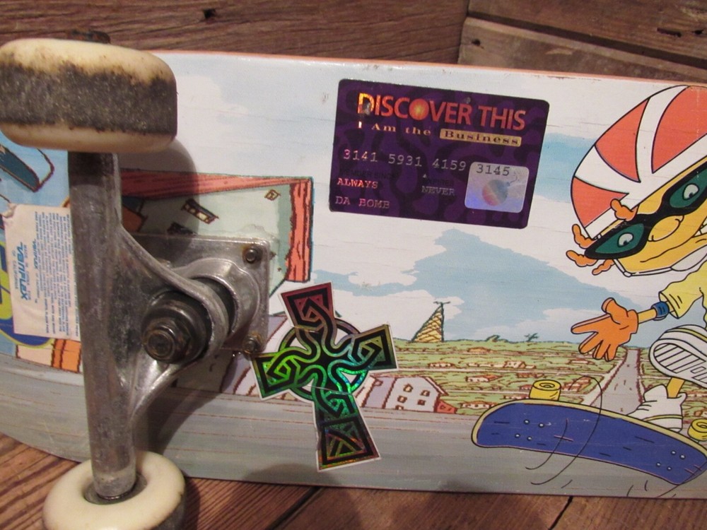Variflex Rugrats Rocket Power Skateboard Complete