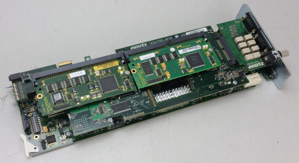 Evertz 7746FS-EAES8-DD-AC3E-HD Frame Synchronizer w/ Back Panel