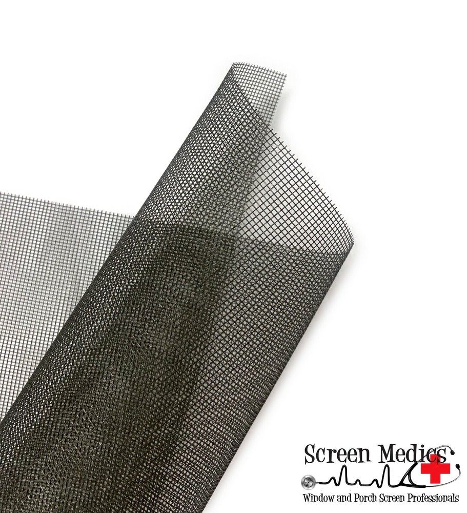 Phifer - Standard Charcoal Window Screen Mesh 8ft x 9ft