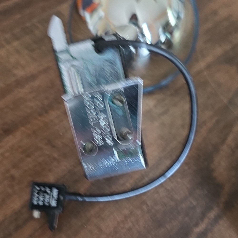 2 - Polaroid 268 Flash Blue Reflector Accessory for Vintage Camera