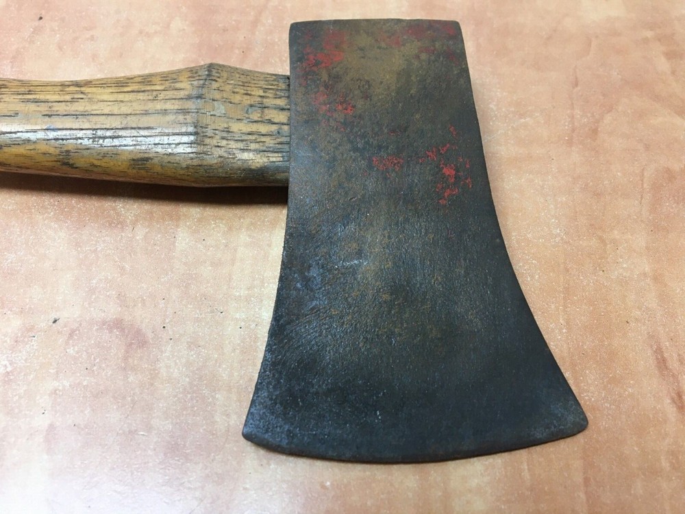 Vintage Single Bit Camp Axe Hatchet unbranded 2.25lbs & 14" long