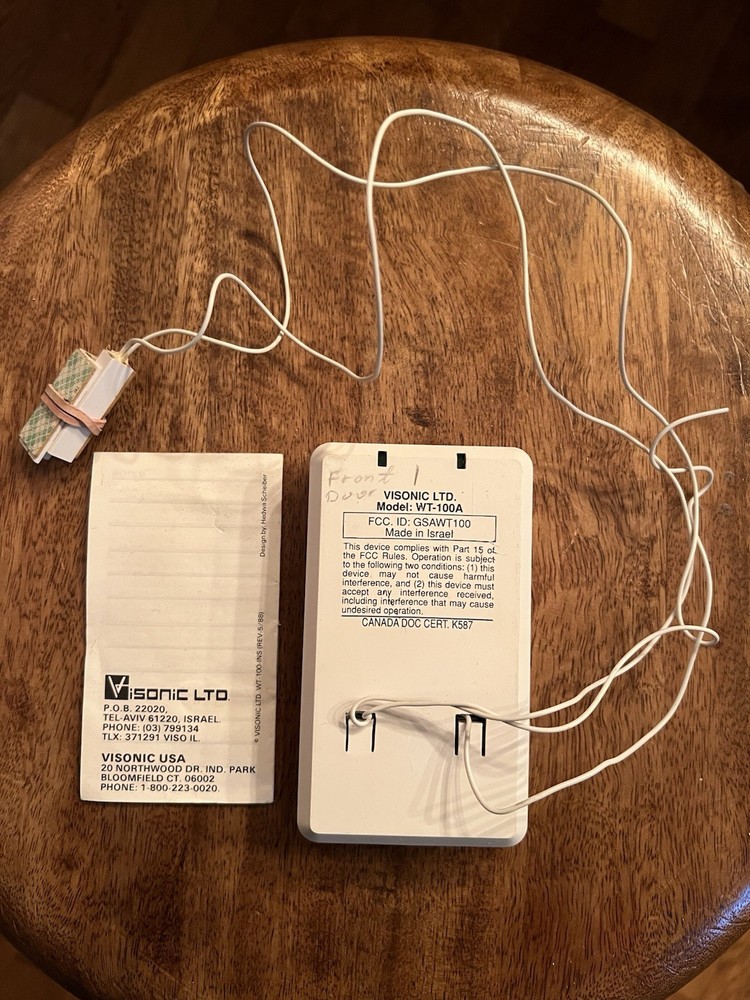 VISONIC WT-100A Universal Wireless Transmitter