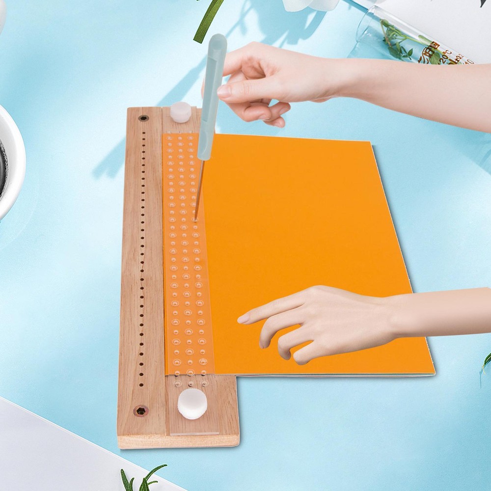 Hand Bookbinding Tools Waxed Thread Guide Tools Leather Craft Kit Beginners