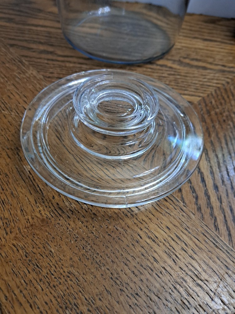 VINTAGE PYREX CLEAR GLASS PERCULATOR POT