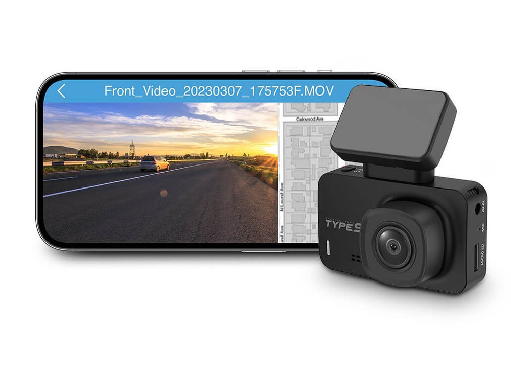 TYPE S S403 4K UHD Dashcam with 60 FPS Recording