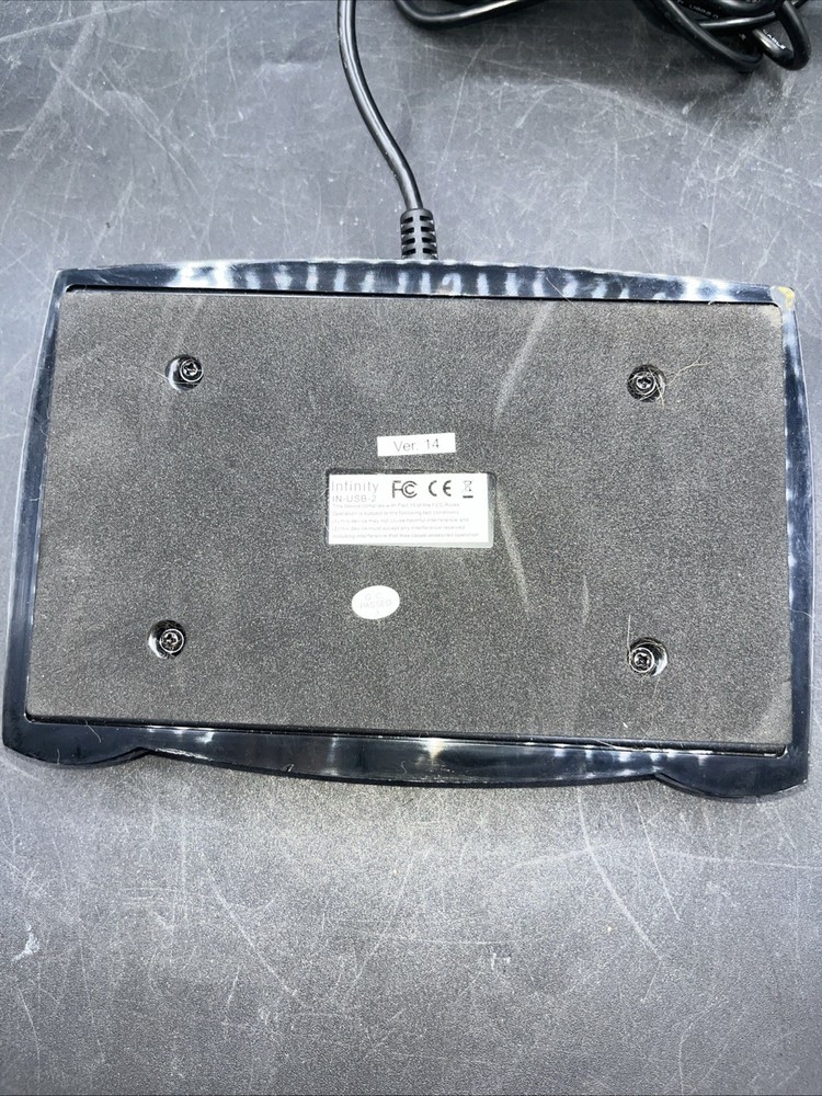 Infinity Pedal IN-USB-2 Ver. 14 - 3 Button Transcription Audio Controller