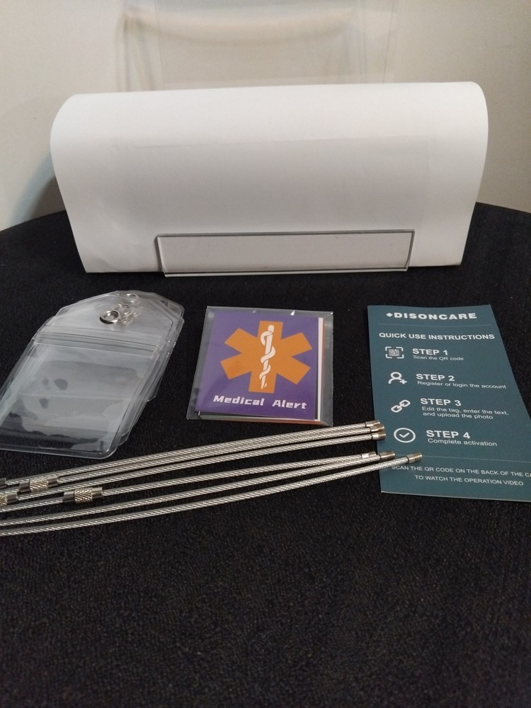DISONCARE Medical Alert Tags