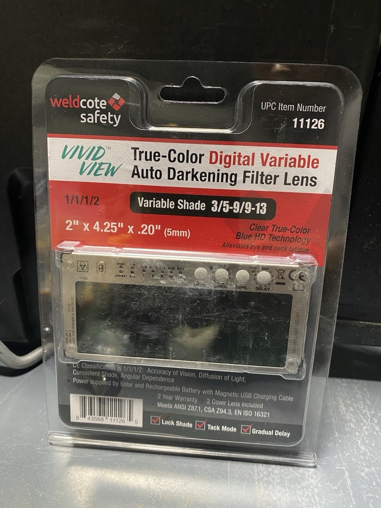 Darkening Filter Lense