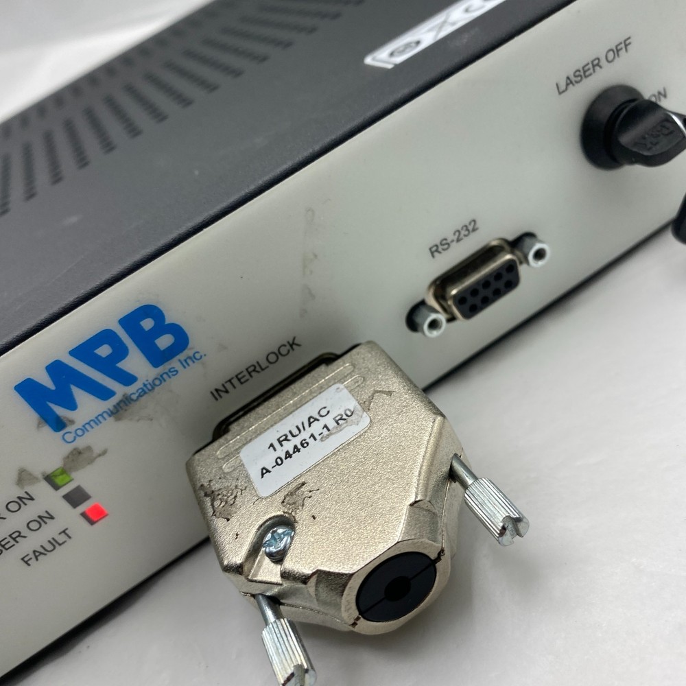 MPB COMMUNICATIONS 1RU-EBS-4010-AC-CA Erbium Broadband Source (EBS) C-band ASE