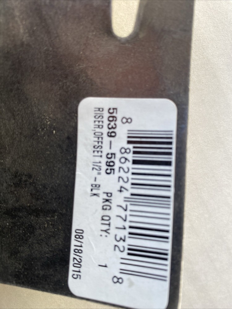 Arctic cat snowmobile, offset riser block 5639–595