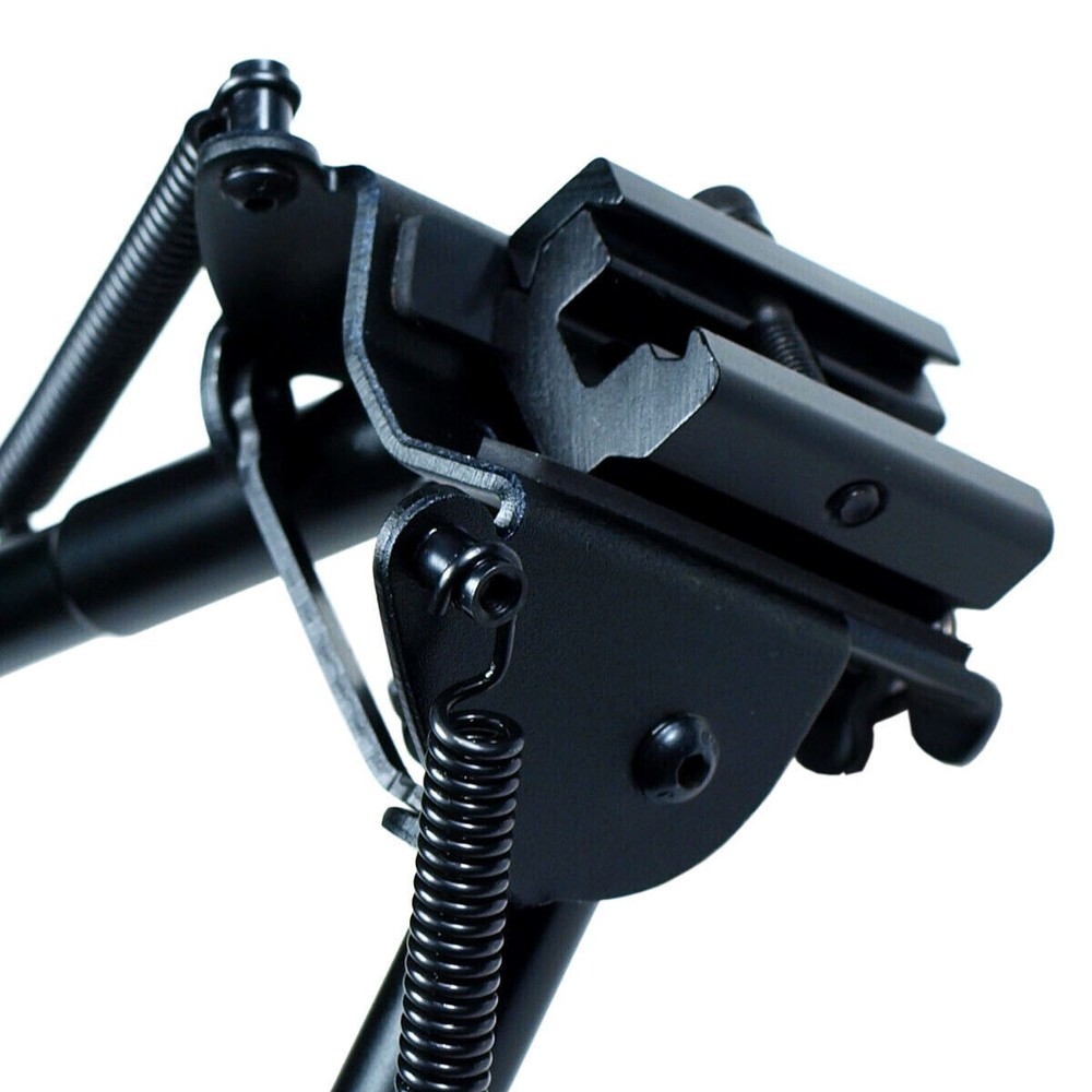6-9" Adjustable Spring Return Bipod Adapter 20mm Picatinny Rail Mount Adapter