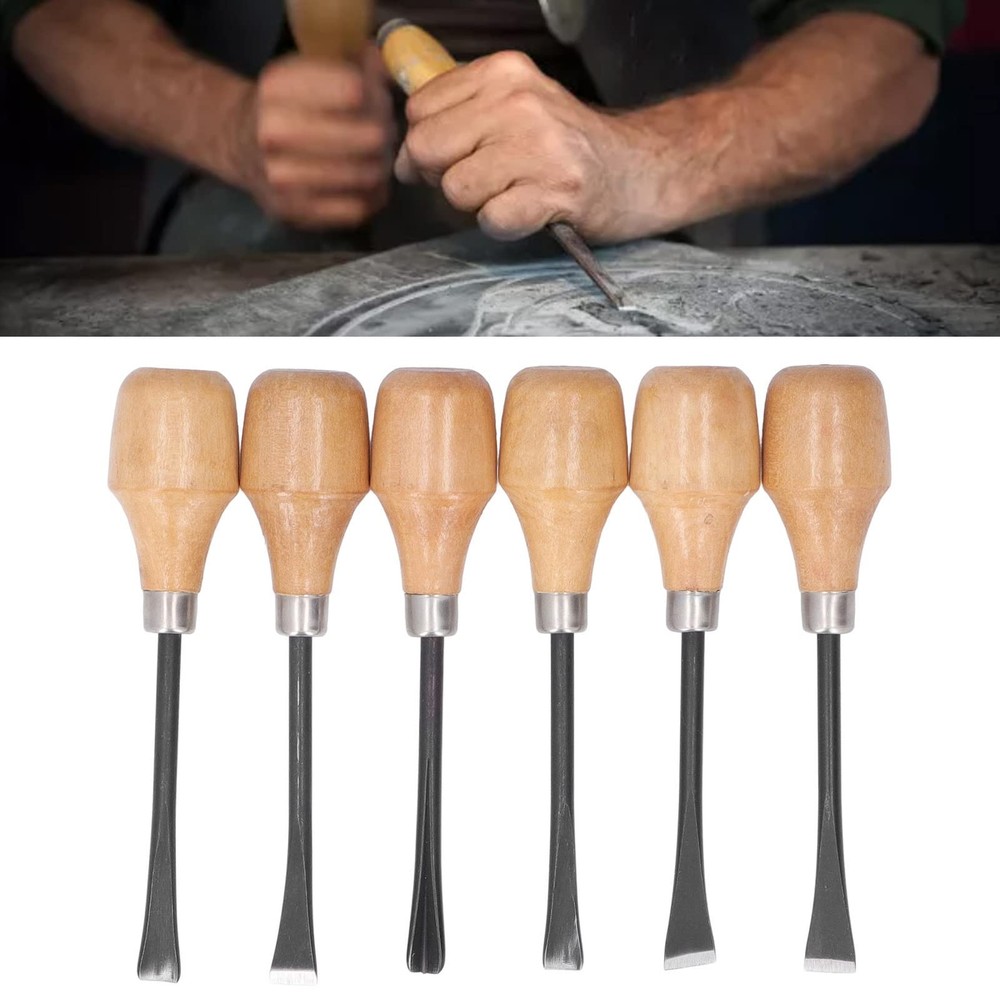 Hand Carving Tool Set Gouges and Woodworking Chisel Set Wood Carving Chisel S...