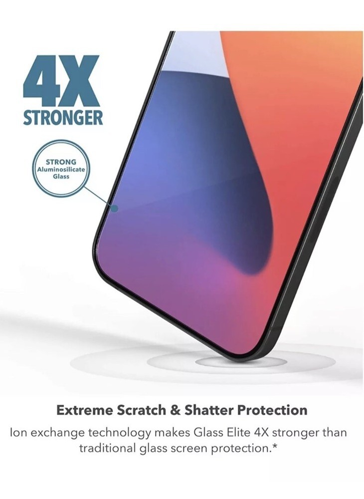 ZAGG Shield Elite VisionGuard Screen Protector iPhone 12 /13/14/15 Pro Max