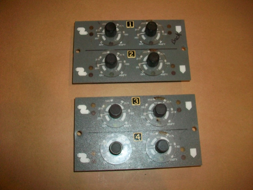 2pc Nordson Microset Multiscan Glue Machine Temperature Control POTs