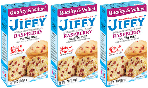 Jiffy Raspberry Muffin Mix 3 Pack