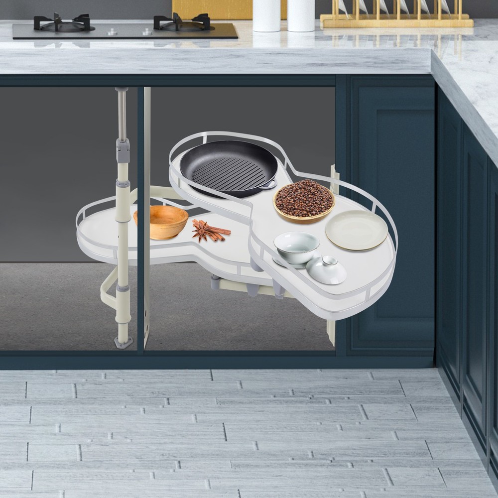Right Blind Corner Kitchen Cabinet Organizer Pull Out Organizer Each Load 15kg