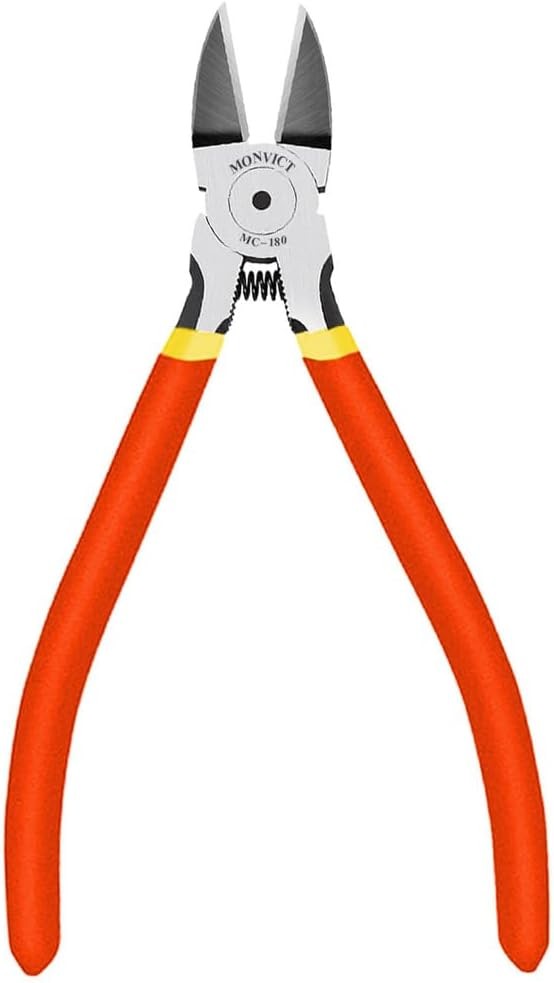 MONVICT Wire Cutters, 6 inch Precision Flush Side Cutters 6"- Pack 1