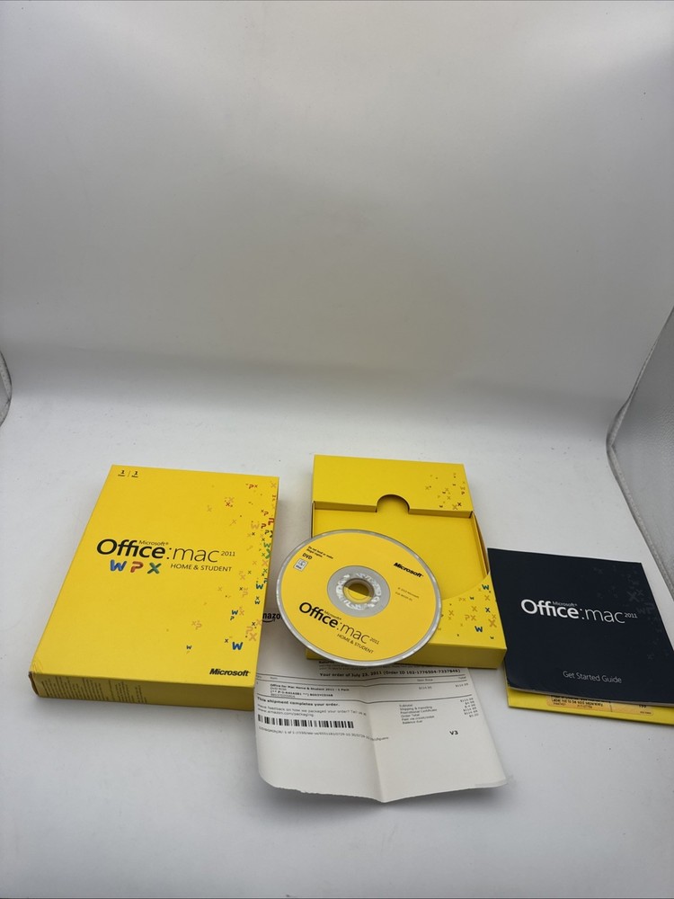 Microsoft Office MAC 2011 Home & Student With Product Key