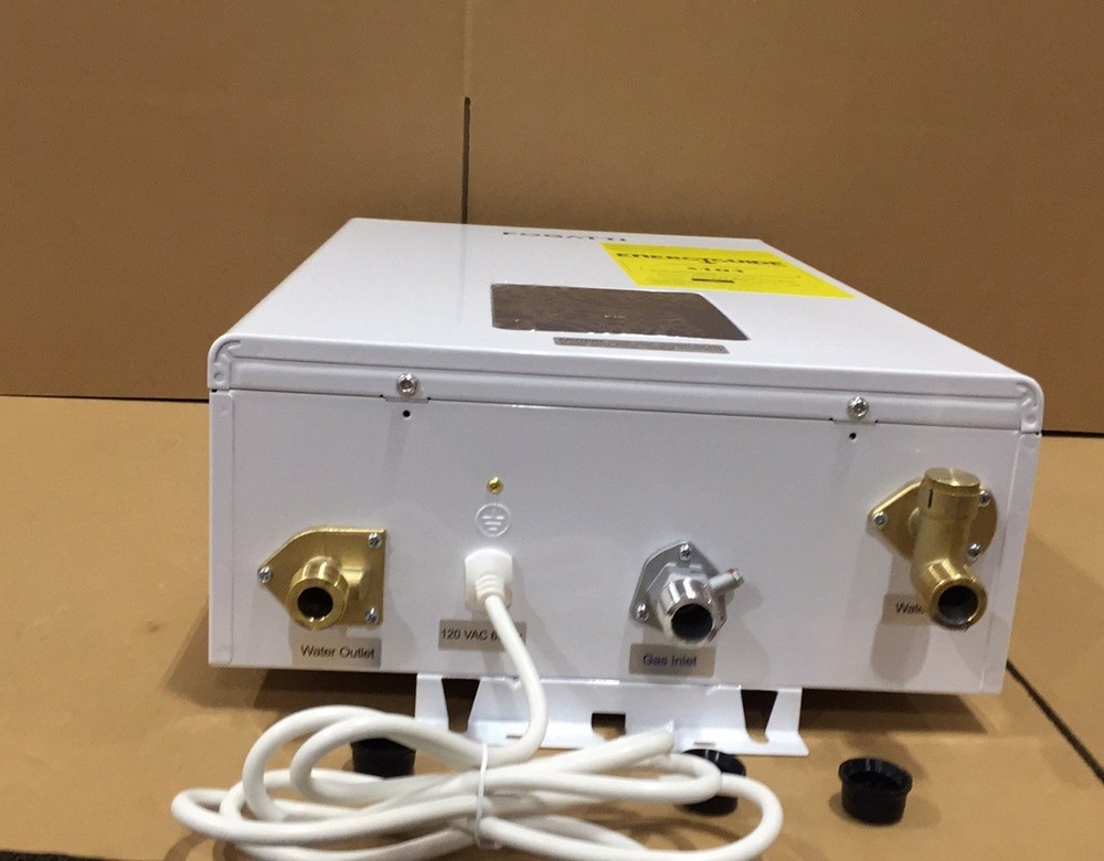 【99% NEW】Natural Gas Tankless Water Heater 4.0 GPM 90,000BTU Easy Install Indoor