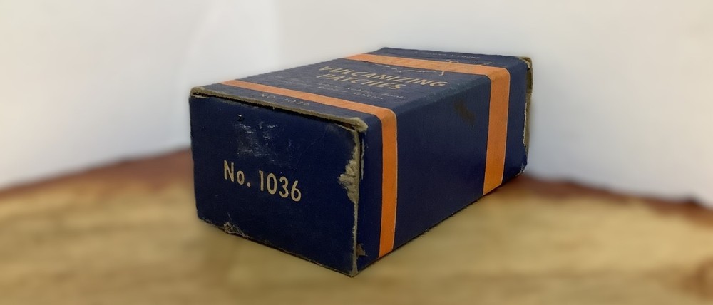 Vintage Allstate Vulcanizing Patches Box - Empty
