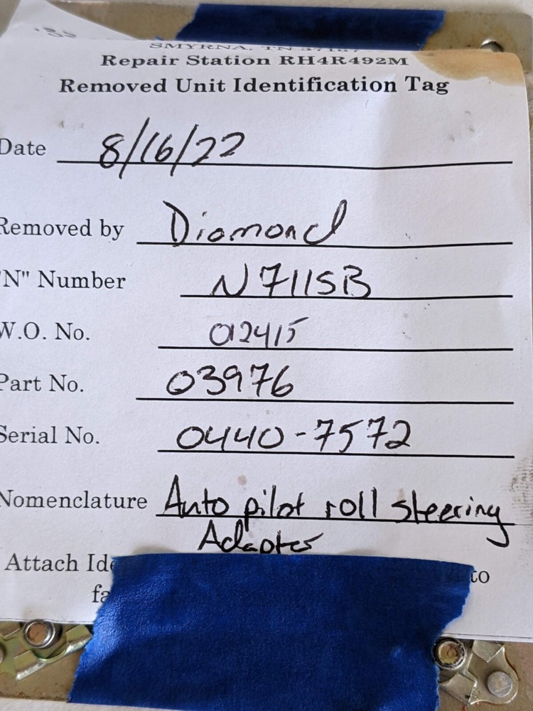 S-Tec Roll Steering Converter P/N: 03976