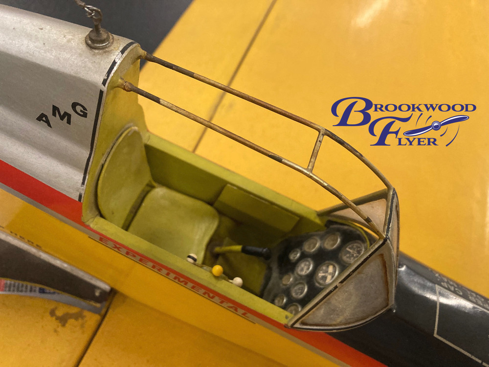 Aldrich AG-1 DUSTER PLAN + CONSTRUCTION ARTICLE for 54" UC Stunt Model Airplane