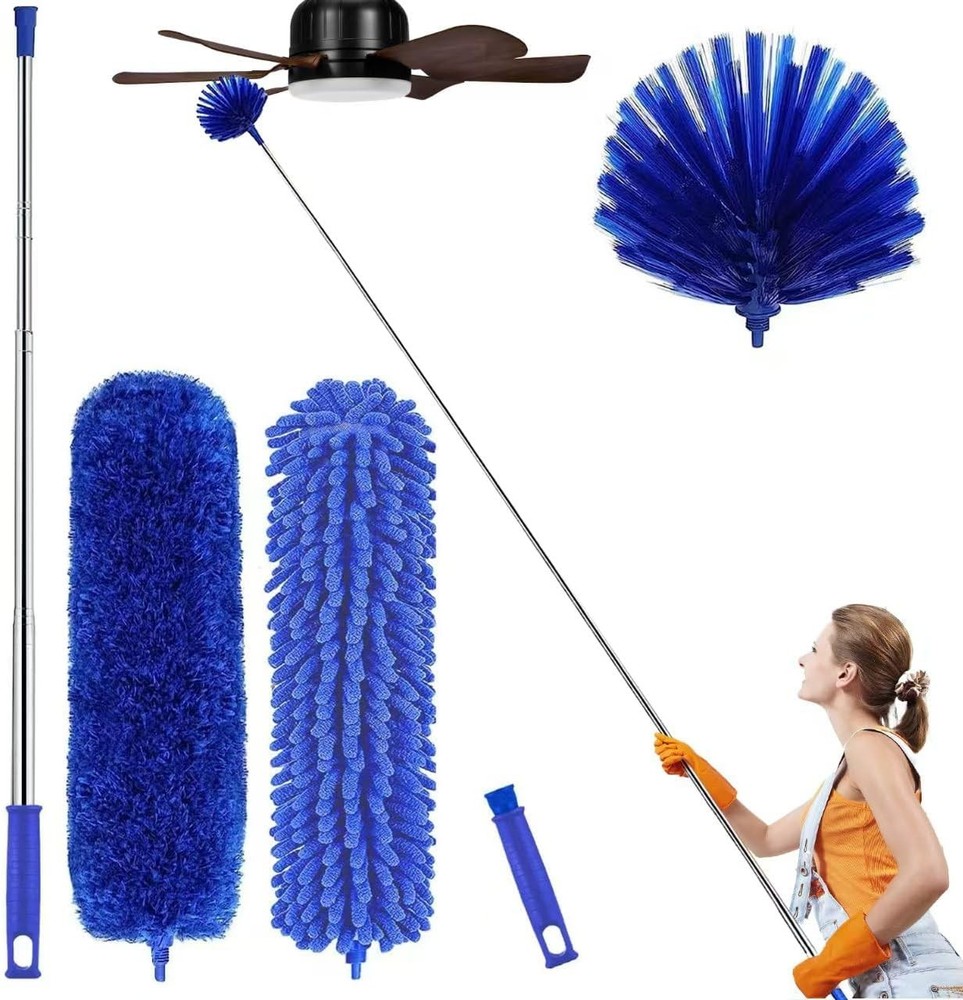 Profal Microfibre Dusters for Cleaning - Extendable 30- Cobweb