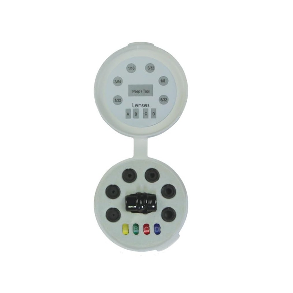HAMSKEA ARCHERY SOLUTIONS Insight Short Draw Deluxe Peep Kit (SD White