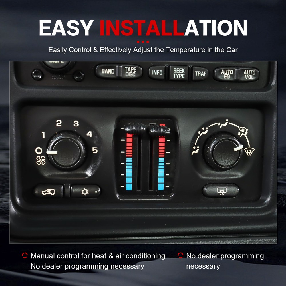 599-210XD For Chevy GMC Cadillac AC Control Panel Climate Control Module NEW