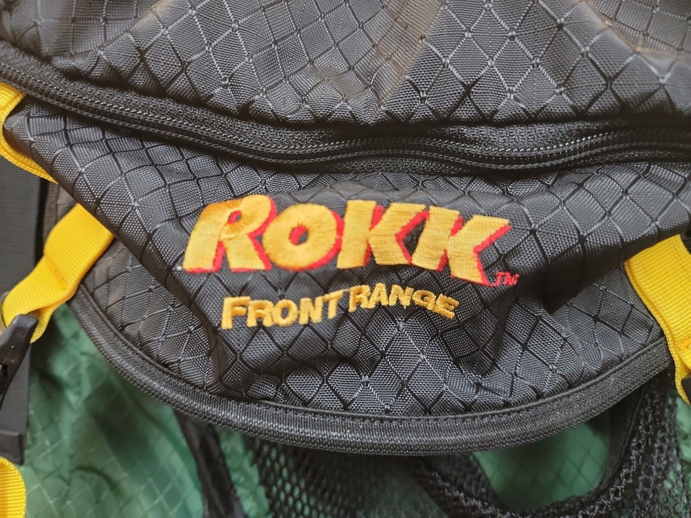 ROKK Front Range Internal Frame Backpack Climbing Backpacking Hiking trail used