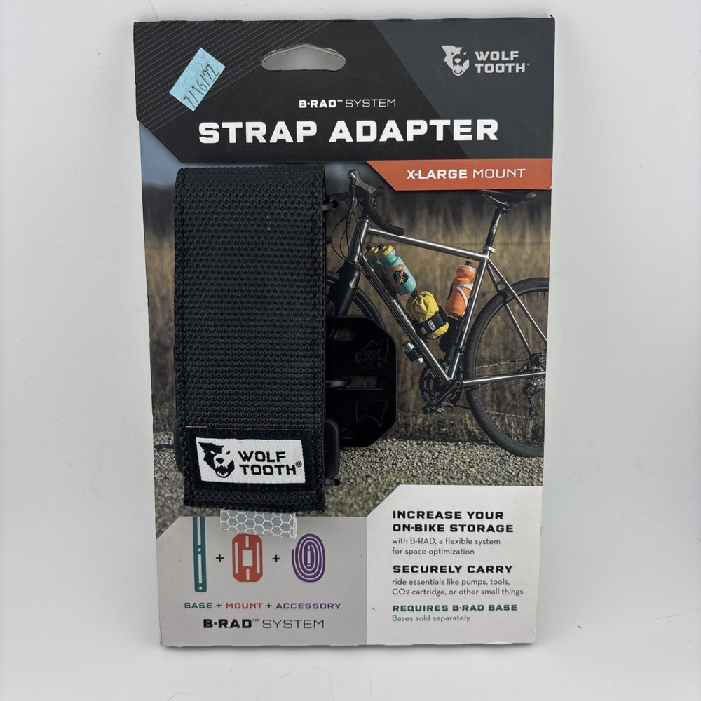 Wolf Tooth B-RAD Accessory Strap Adapter X-Large New