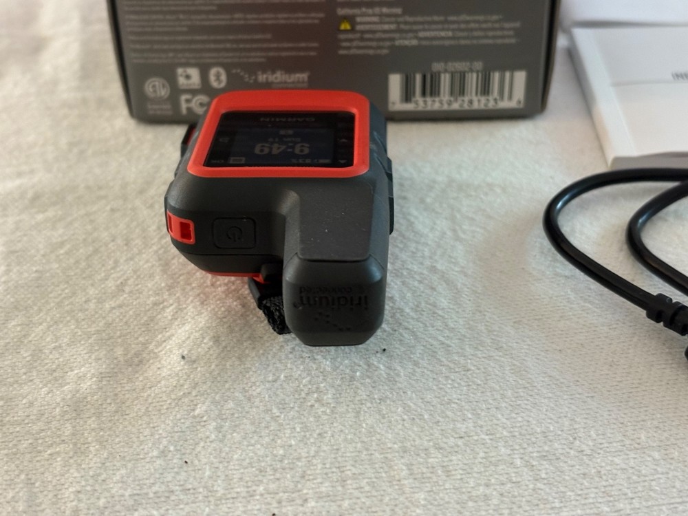 Garmin inReach Mini 2 Satellite Communicator - Flame Red VG Condition