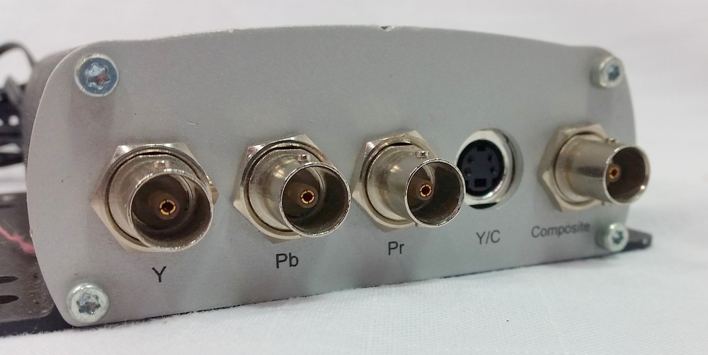 Microtek SED-9100 CCTV Video encoder decoder RGB Composite S-Video Lan in out