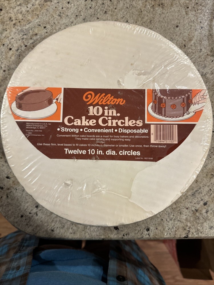 Wilton 10” Cake Circles, 12