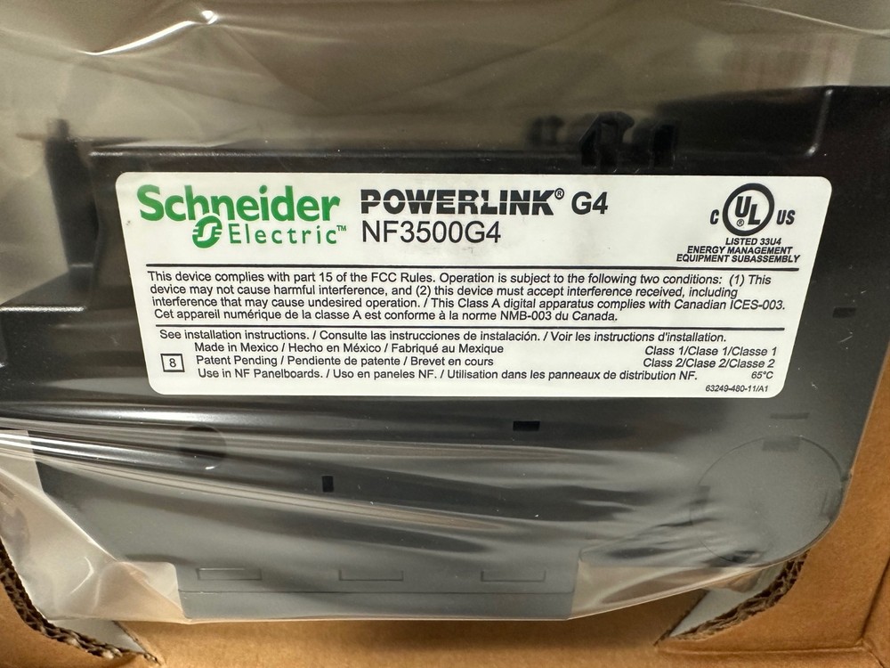 Schneider Electric Powerlink G4 NF3500G4 Controller 🇺🇸