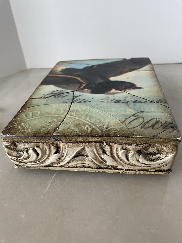 Sid Dickens Memory Block T-118 Bird In Flight RARE Retired Tile
