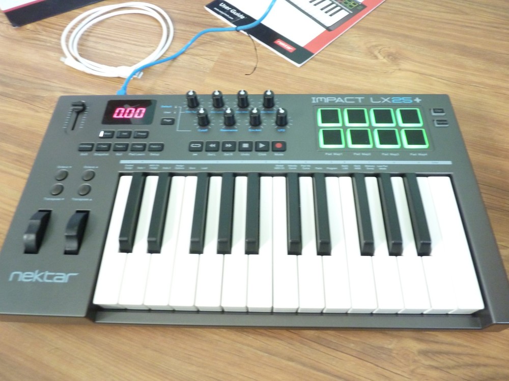 Nektar Impact LX25+ 25 Key USB MIDI Keyboard Controller