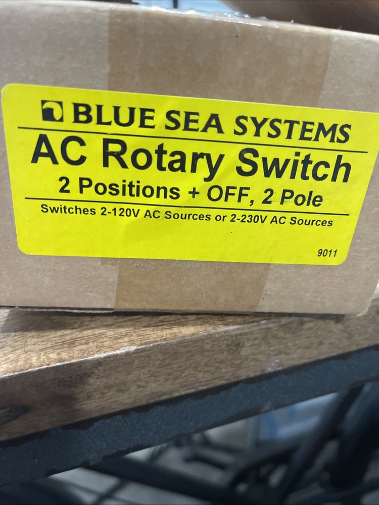 Blue Sea Systems Ac Rotary Switch 2 Positions ￼