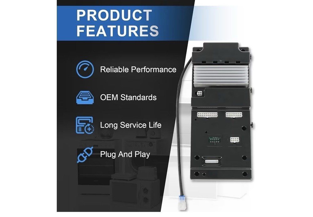 AC Controller Assembly Evolution 1 Without Wi-Fi AC HSB Replace Part# 0J8371C