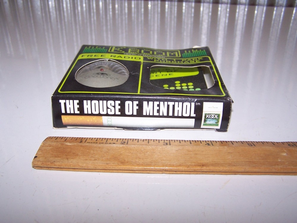 2000 KOOL Cigarette Promo K BOOM RADIO - Untested