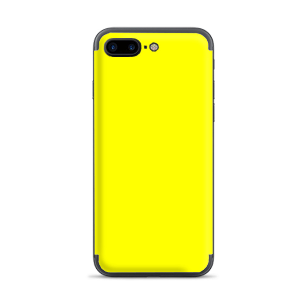 Apple iPhone 7 / 8 Plus Skins Decal Wrap Bright Yellow