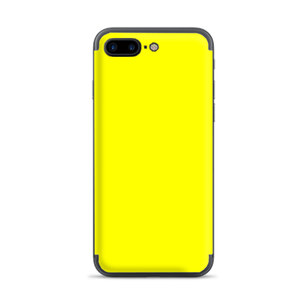 Apple iPhone 7 / 8 Plus Skins Decal Wrap Bright Yellow