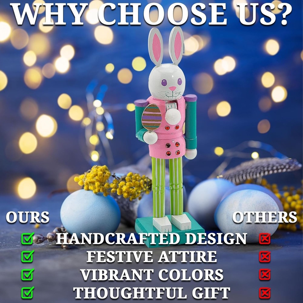 Fun Express Easter Bunny Nutcracker