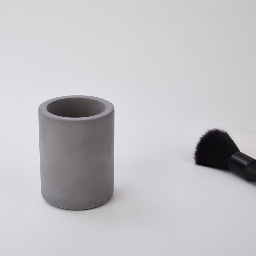 Drying Stone Toothbrush Holder, Diatomite Holders for Dark Grey