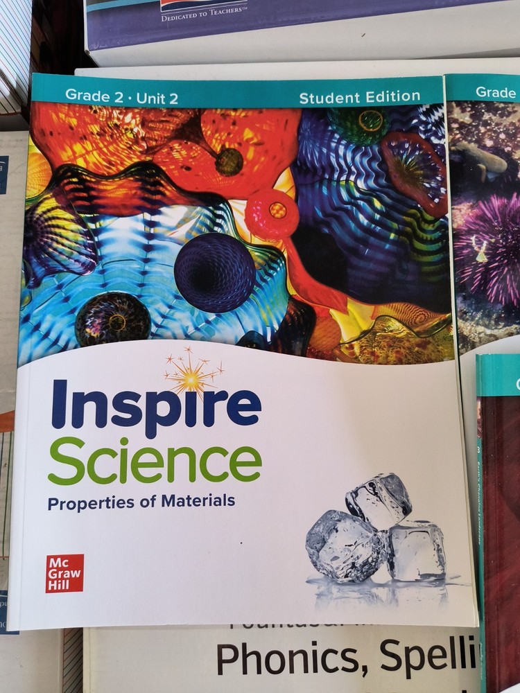 Inspire Science Grade 2 Units 1-4 Student Edition Workbook Set