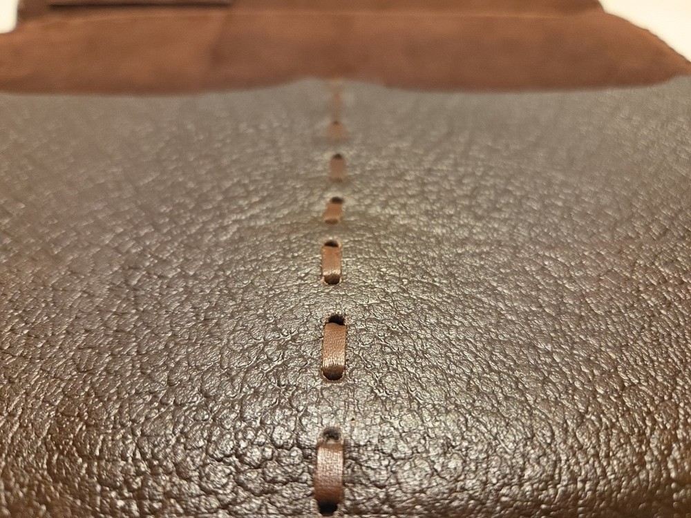 Vintage Leather Document Holder /folder / portfolio