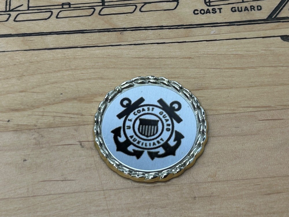 US Coast Guard Wood Plaque