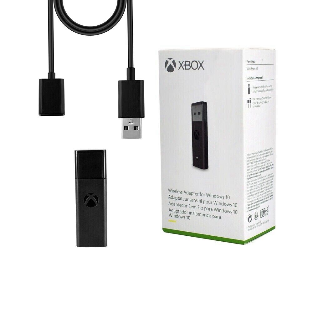Official Wireless Xbox One Controller Adapter USB Receiver Microsoft Windows PC